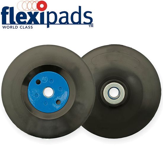 Grinder Pad & Nut 125mm M14x2mm Black